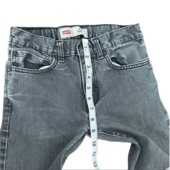 Levi’s 510 Gray Skinny Jeans Sz 16 Reg W28xL28 - Picture 10 of 12